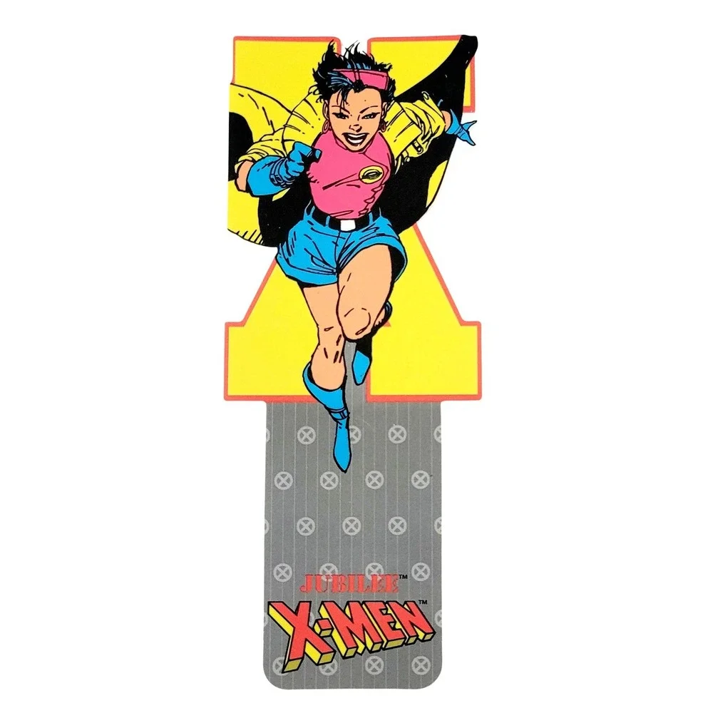 Vintage 90s X-Men Jubilee Bookmark die-cut Marvel Girl USA 1994 Antioch KS 32387